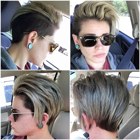 short lesbian haircuts|The 20 Best Ideas for Short Queer Haircuts